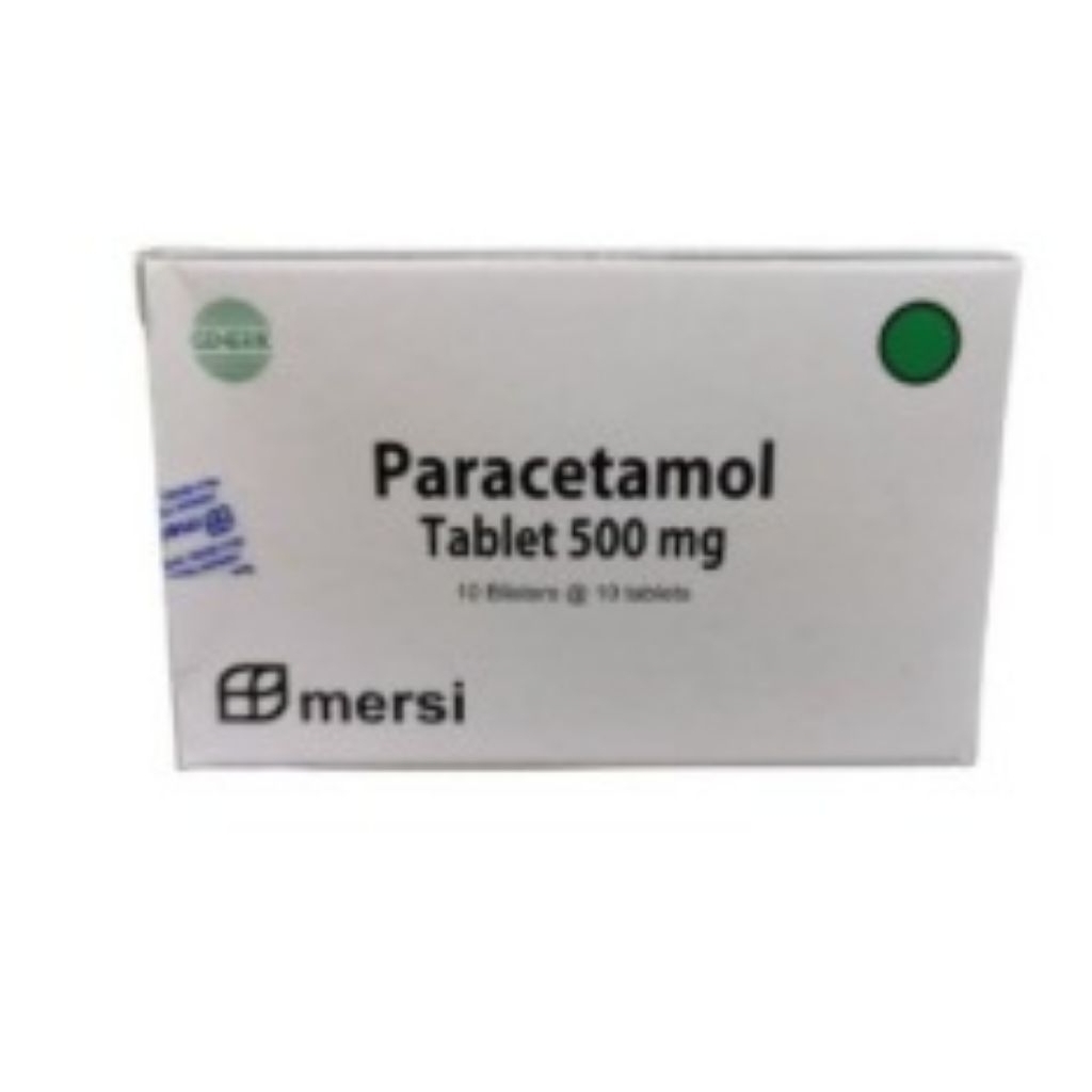 PARACETAMOL 500 MG BOX MERSI
