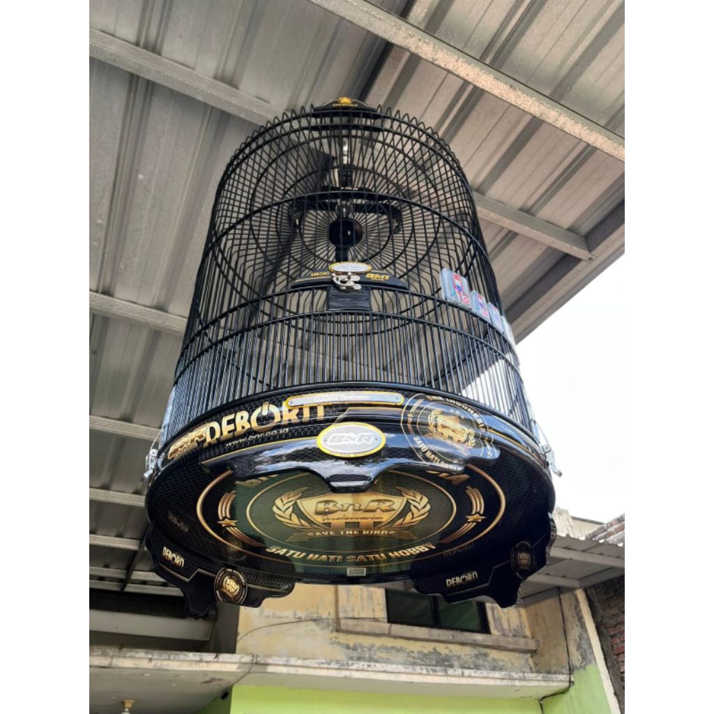 Sangkar Murai No.2 BNR Decal PVC Original Omah Sangkar