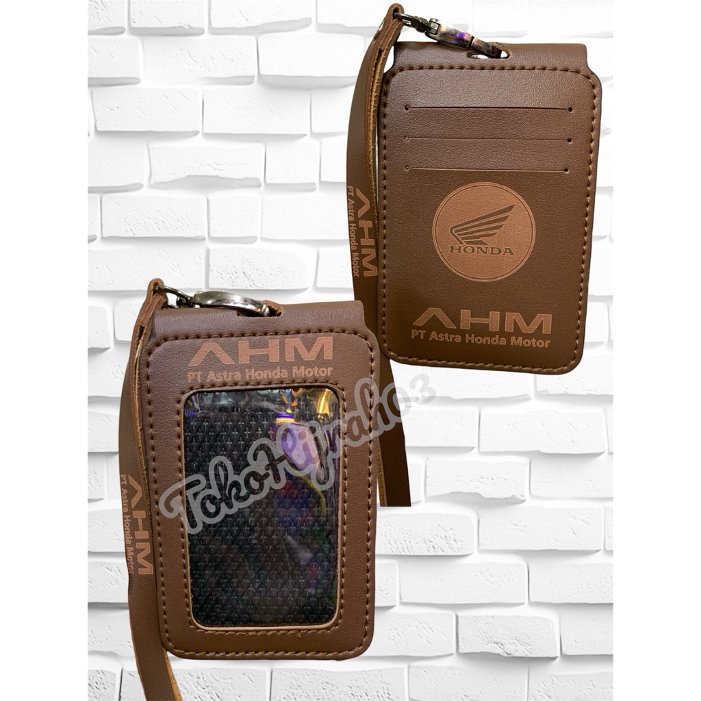 ID CARD AHM PT ASTRA HONDA MOTOR LANYARD AHM HOLDER AHM NAMETAG AHM PT ASTRA HONDA MOTOR