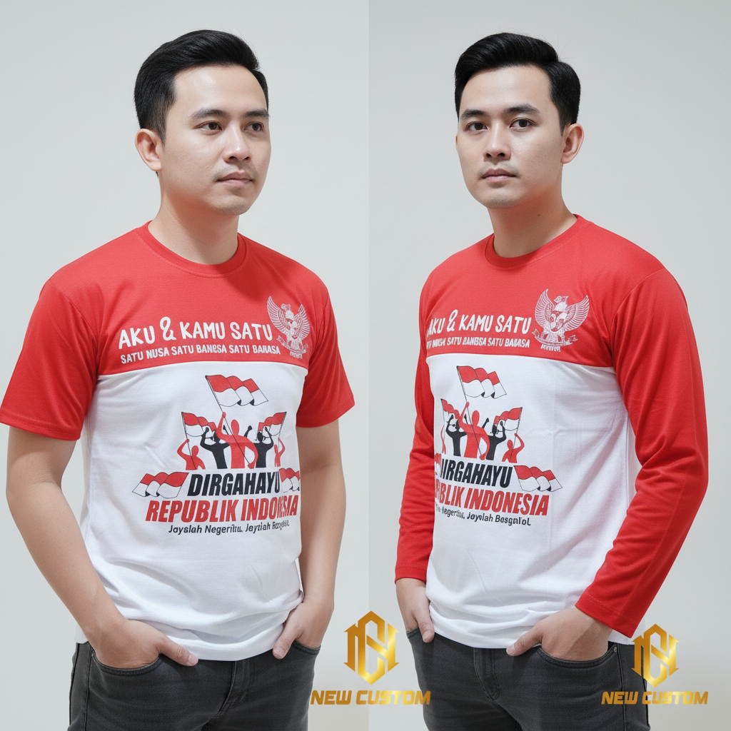 KAOS MERAH PUTIH 17 AGUSTUS