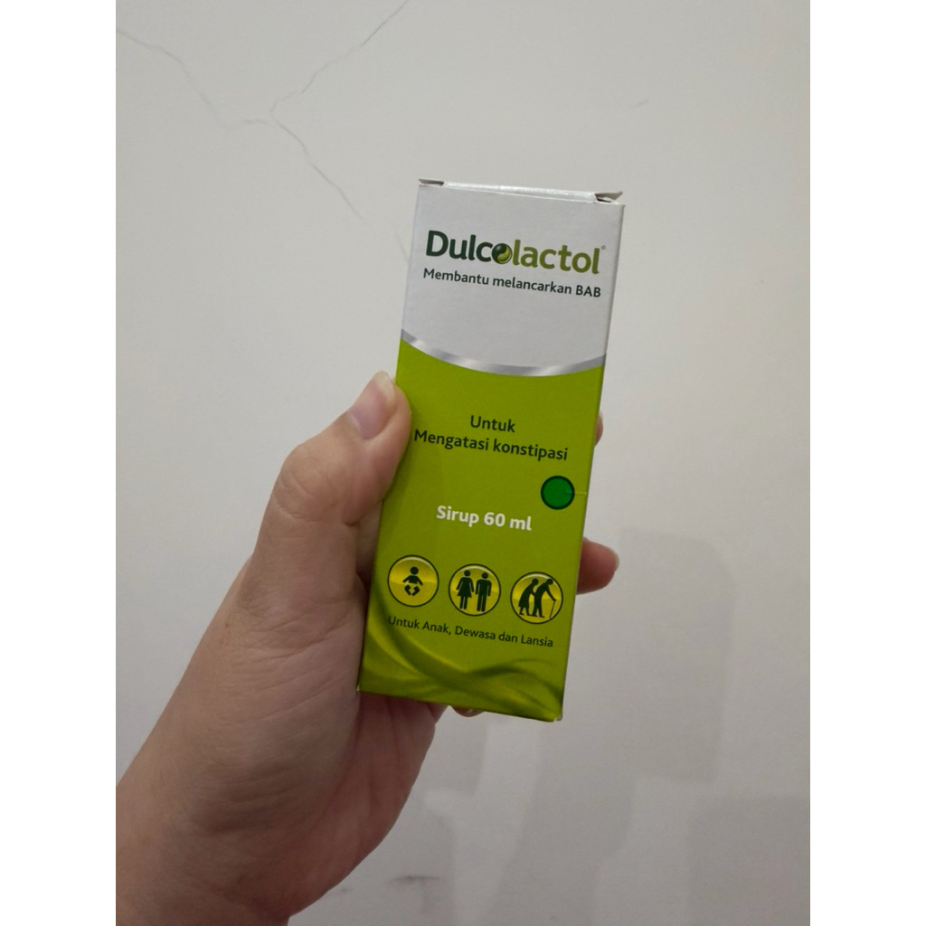 DULCOLACTOL SIRUP OBAT PELANCAR PENCAHAR BAB PRELOVED MURAH