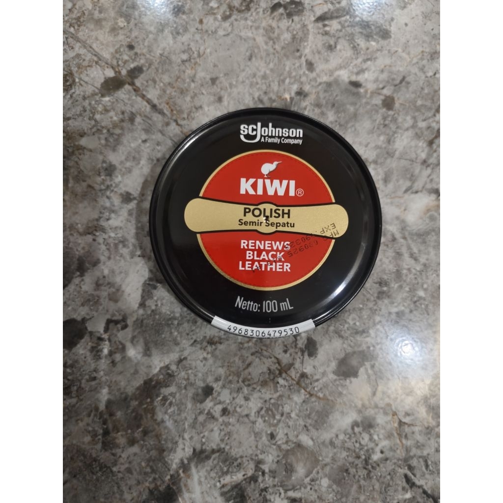 Kiwi Polish Semir Sepatu 100 Ml Black