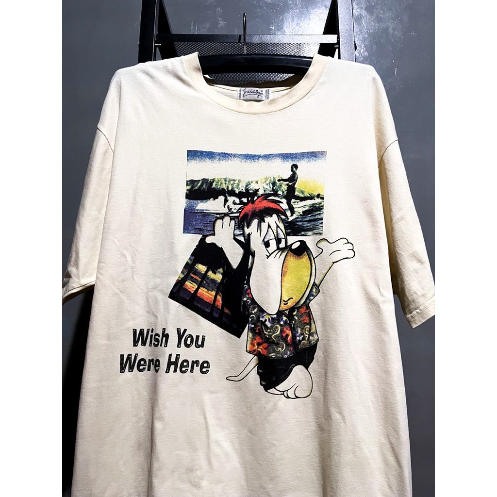 Kaos T Shirt Art Vintage 90s Castelbajac x Droopy Second