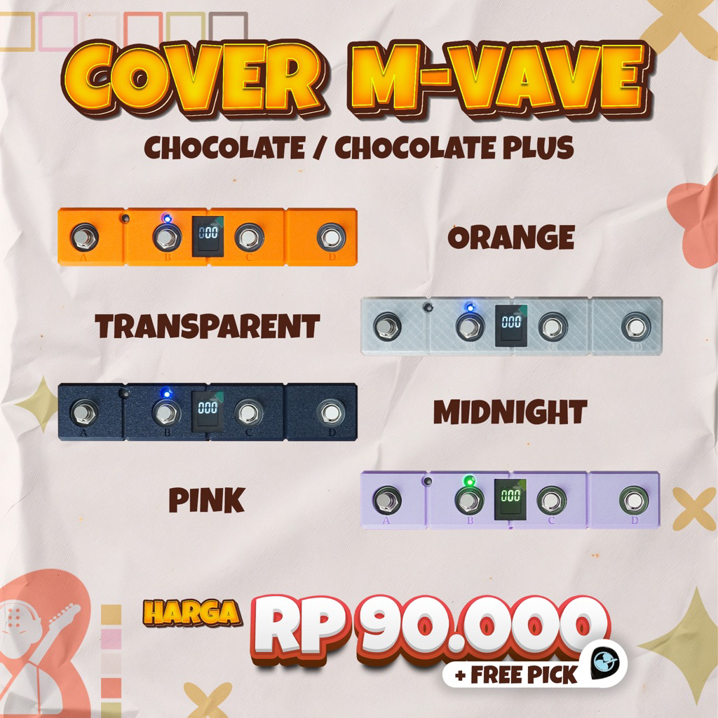 Cover M-Vave Chocolate / Chocolate Plus