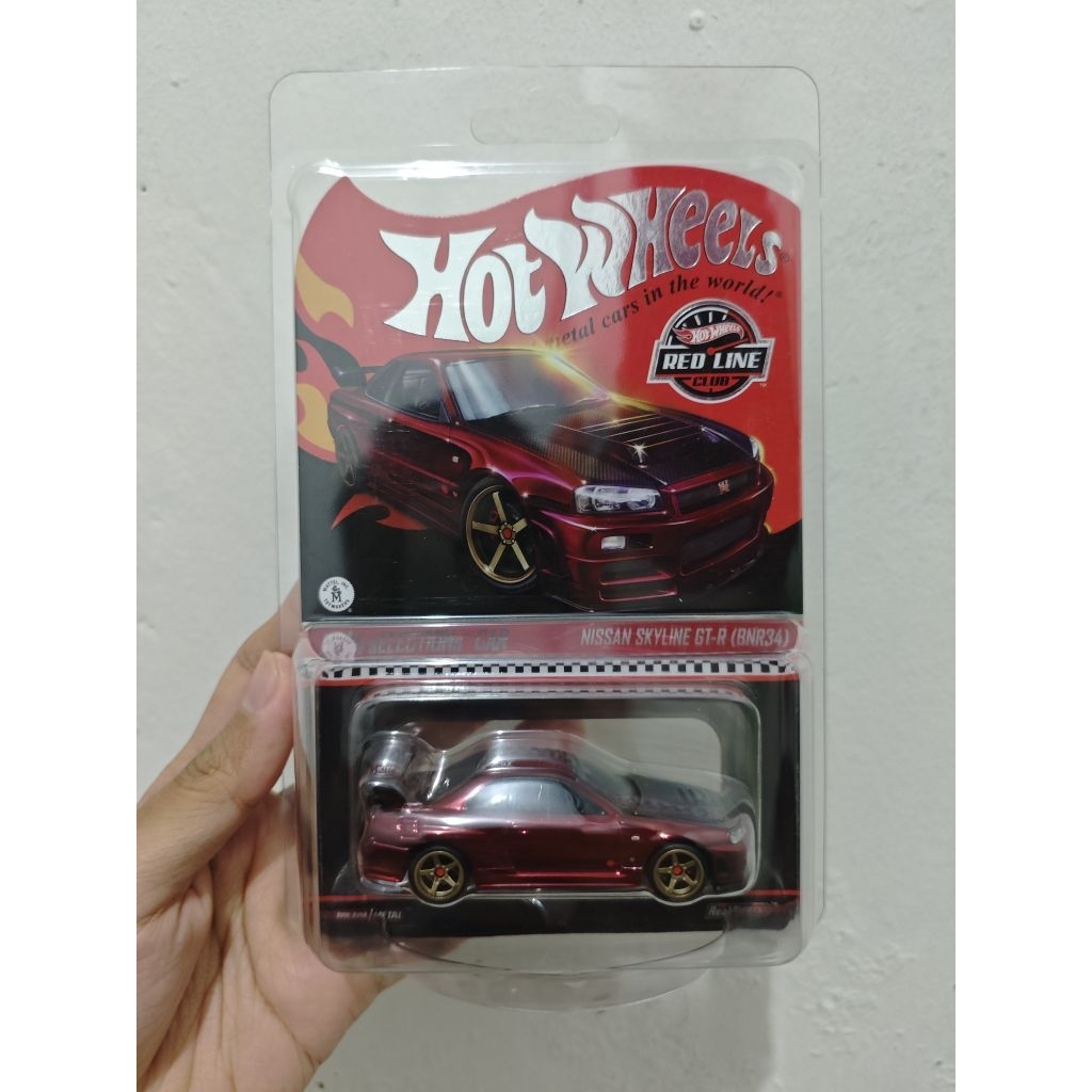 Hot Wheels RLC R34 Red