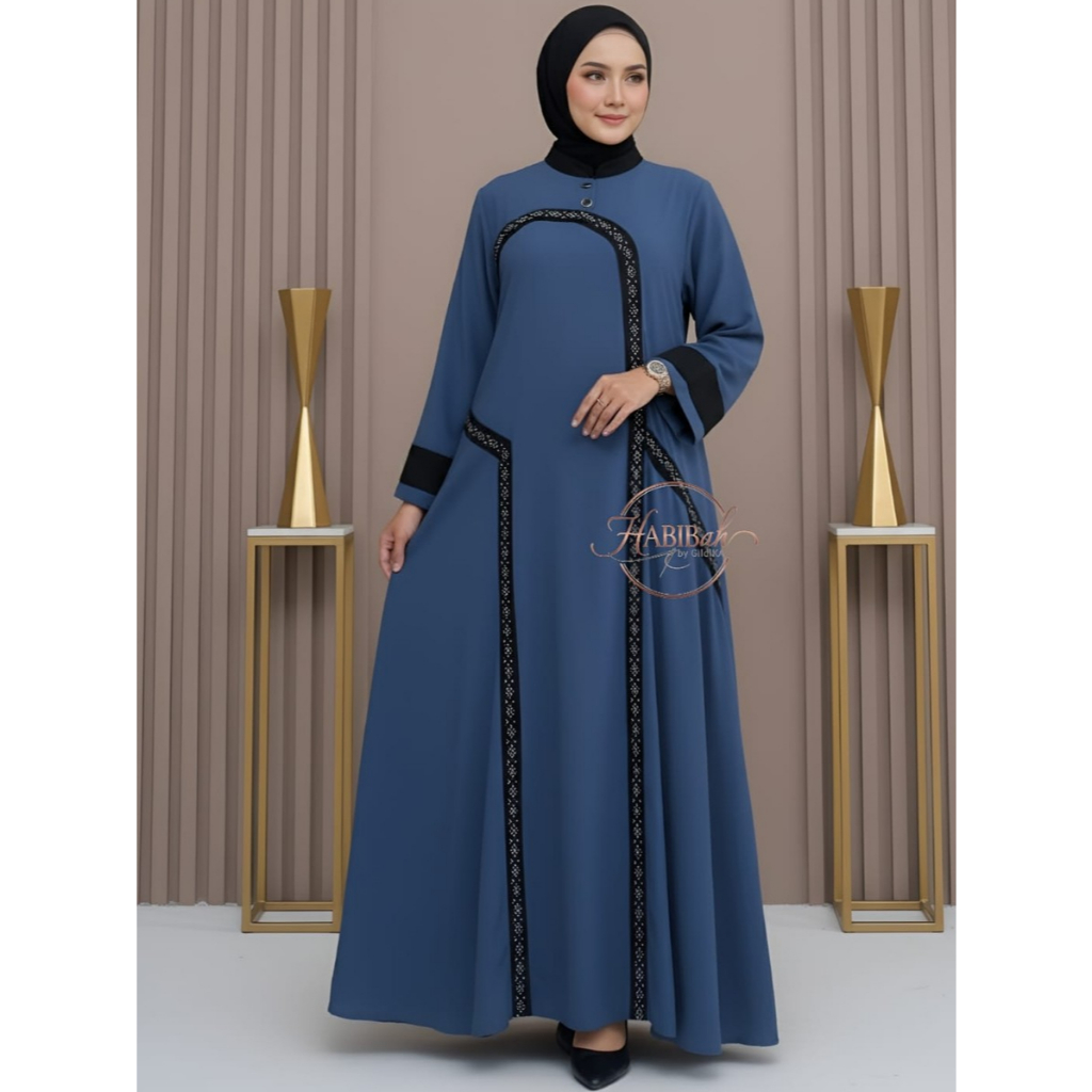 Annisa Gamis dress fashion wanita dewasa remaja fashion muslim