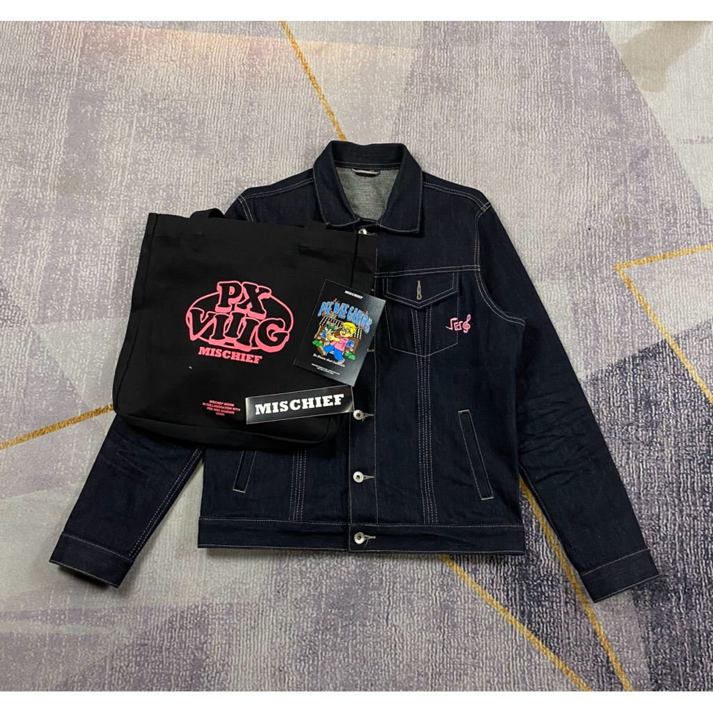 Trucker mischief Denim x PWG PXVIIIG selvedge Type III 16oz