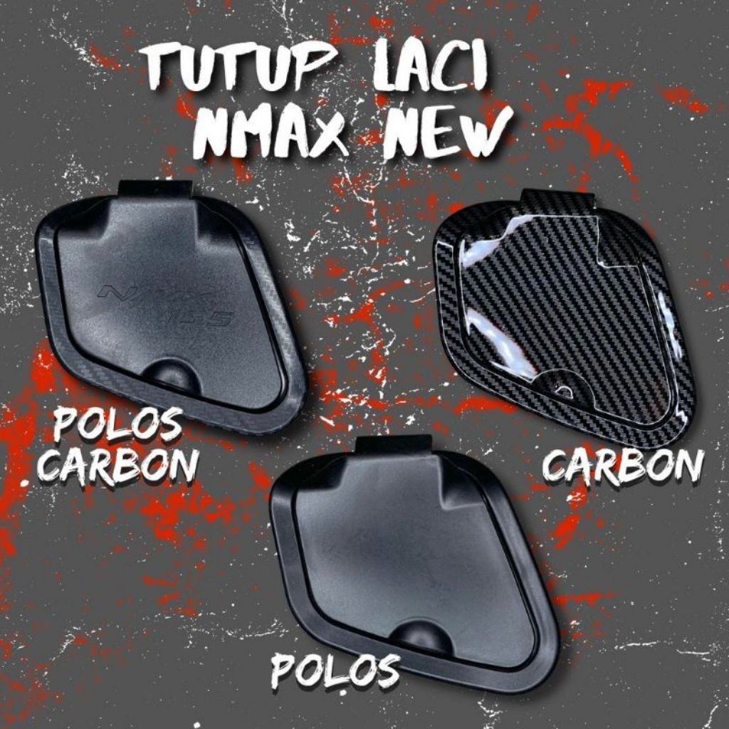 TUTUP LACI DEPAN Motor Nmax New 2020-2022 Bahan Plastik ABS