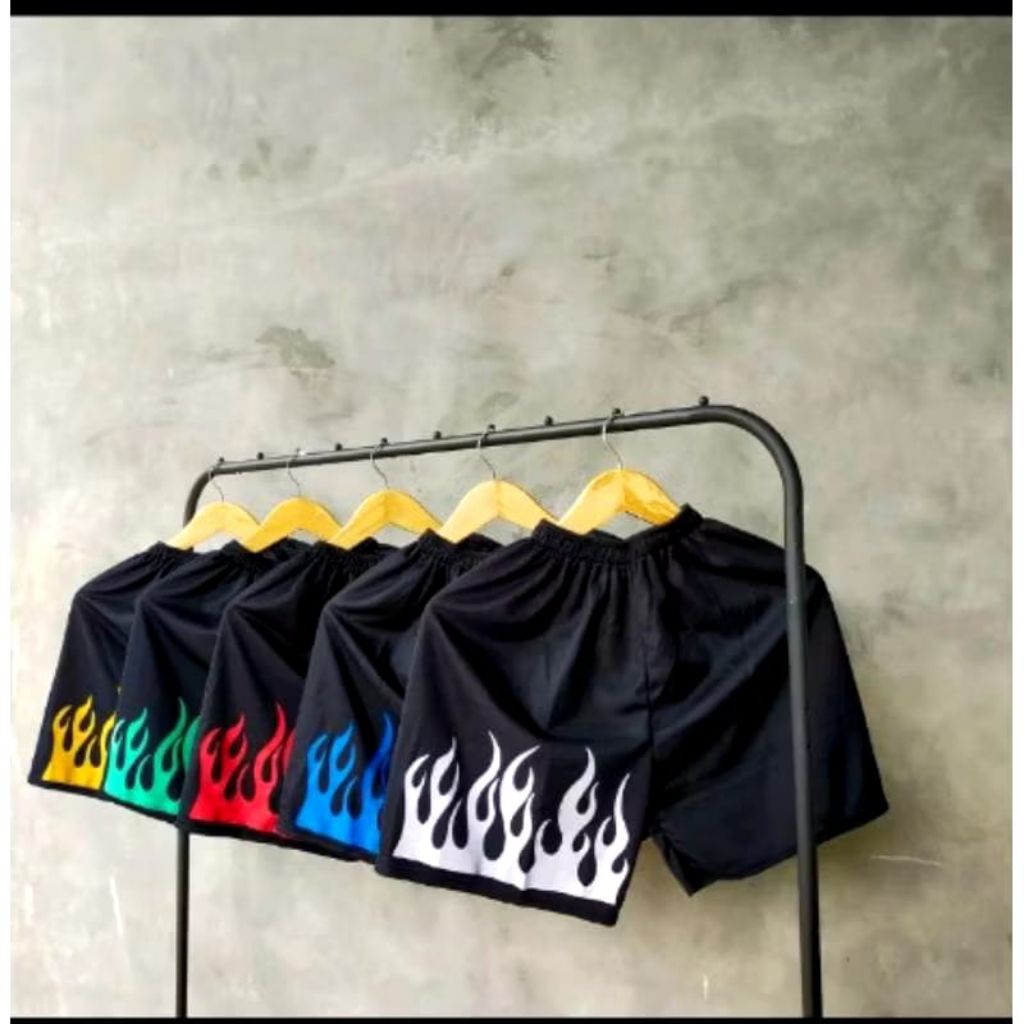 (COD) Celana Boxer Motif Api Celana Kolor Api