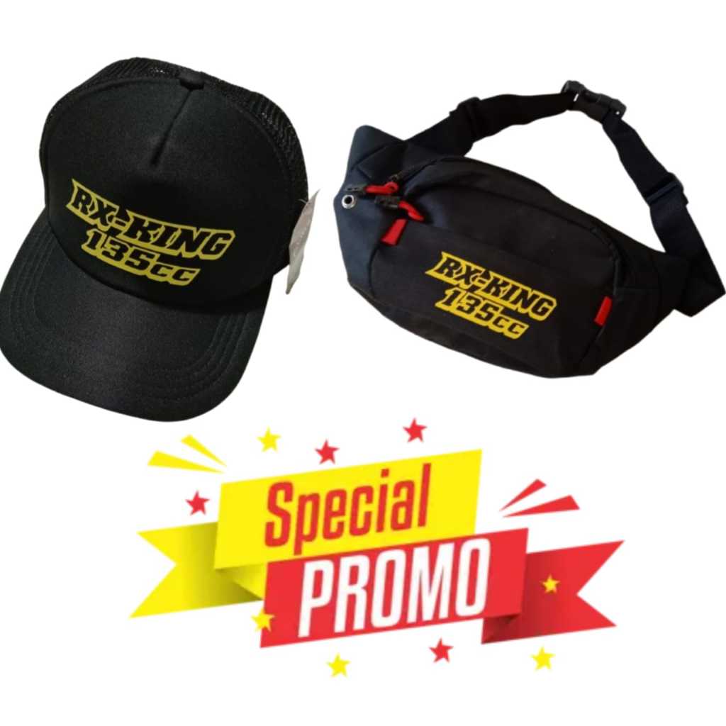 TERLARIS TAS SELEMPANG DAN TOPI PRIA RX KING