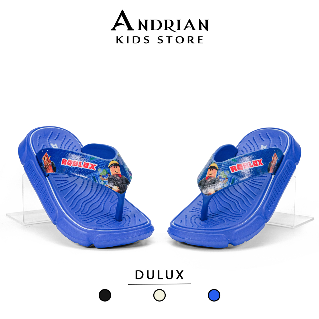 Sandal Jepit Anak Laki-laki Roblox  | Sandal Lucu Anti Slip Super Empuk | Sandal Kids Ringan Nyaman 