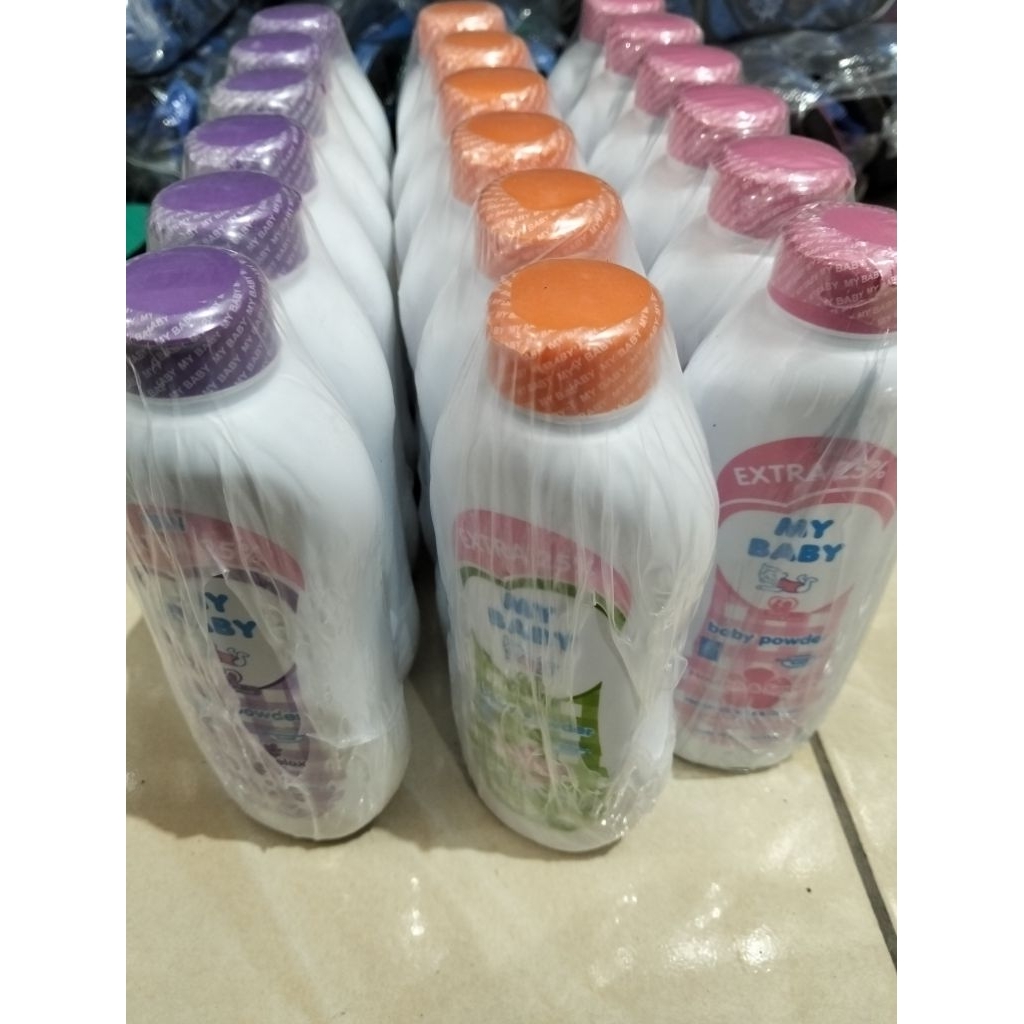 Bedak Bayi My baby 50gr isi 6 Pcs