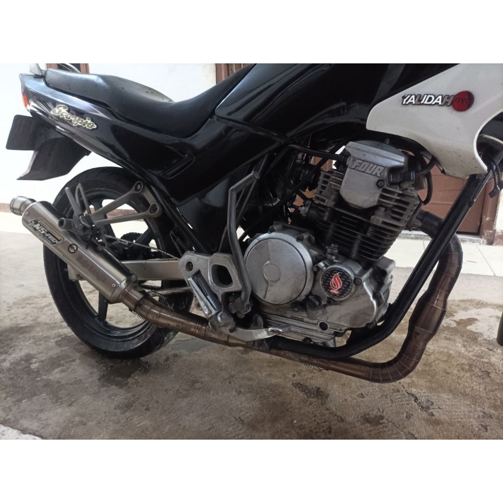 Leheran knalpot racing Scorpio merk DPJ