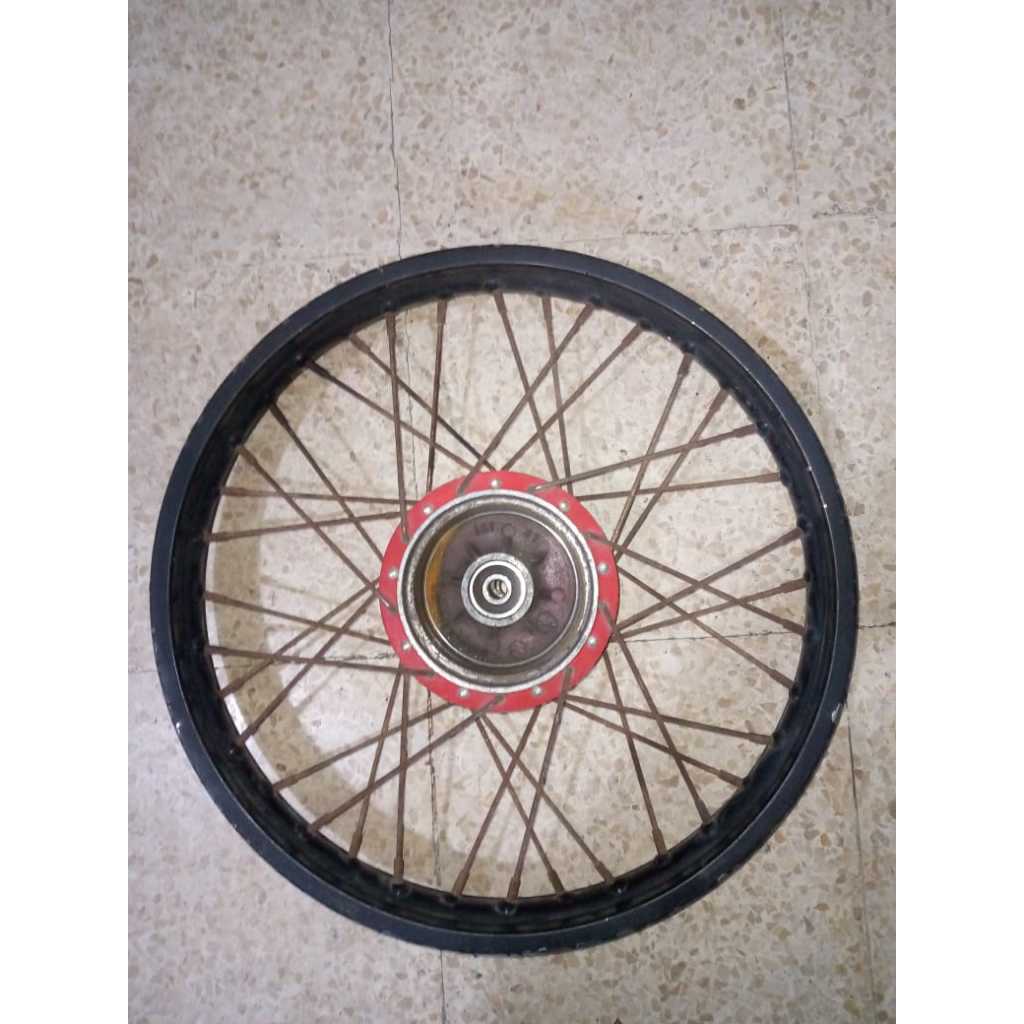 Velg Ruji Belakang Suzuki Shogun R 110 Shogun 125 Ring 17 Tromol Ori Bekas