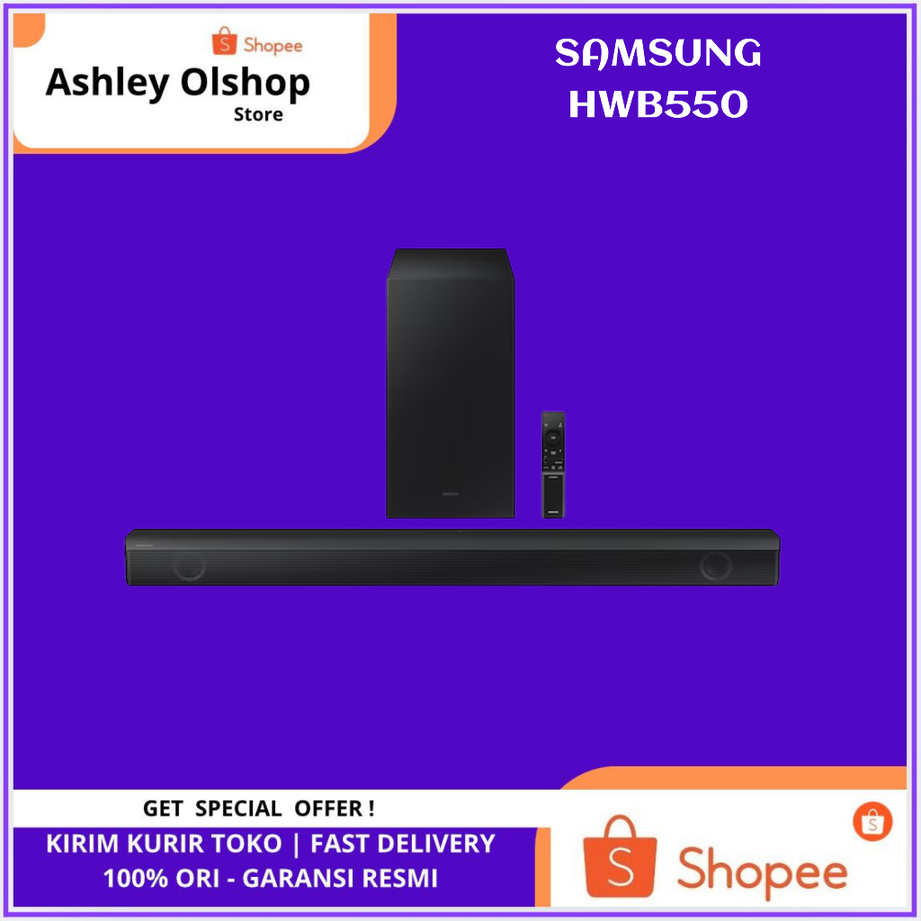 Soundbar Samsung HWB550 Bluetooth Soundbar Samsung 2.1ch HW-B550