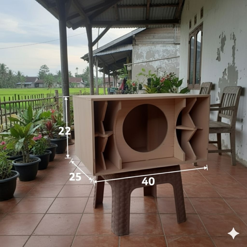 Box Salon Th Nmax 6 inch Double Horeg Jreng Sepasang