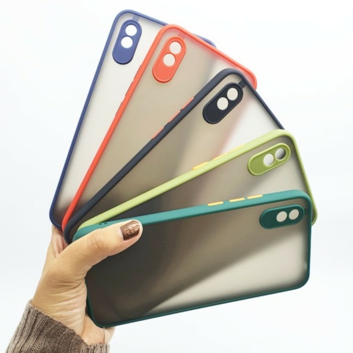 Obrall Cuci Gudang case Dove bumper Aero Silicon Hp type Redmi 9A