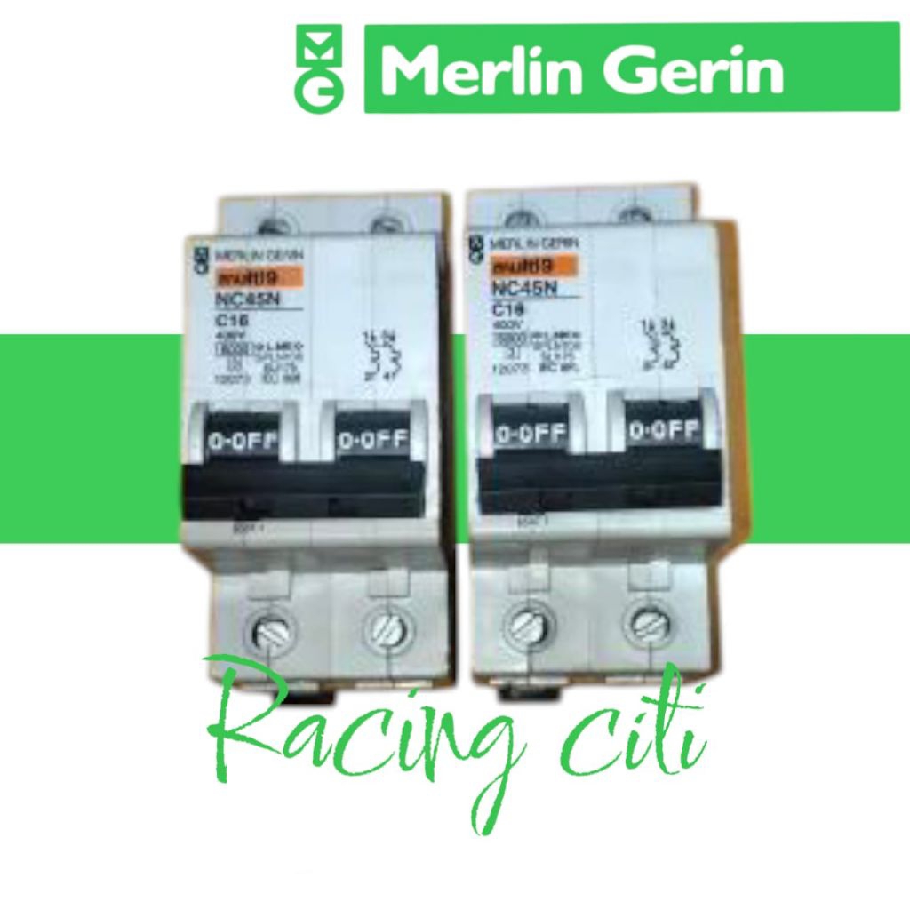 MCB MERLIN GERIN 2PASHE 10A ORIGINAL
