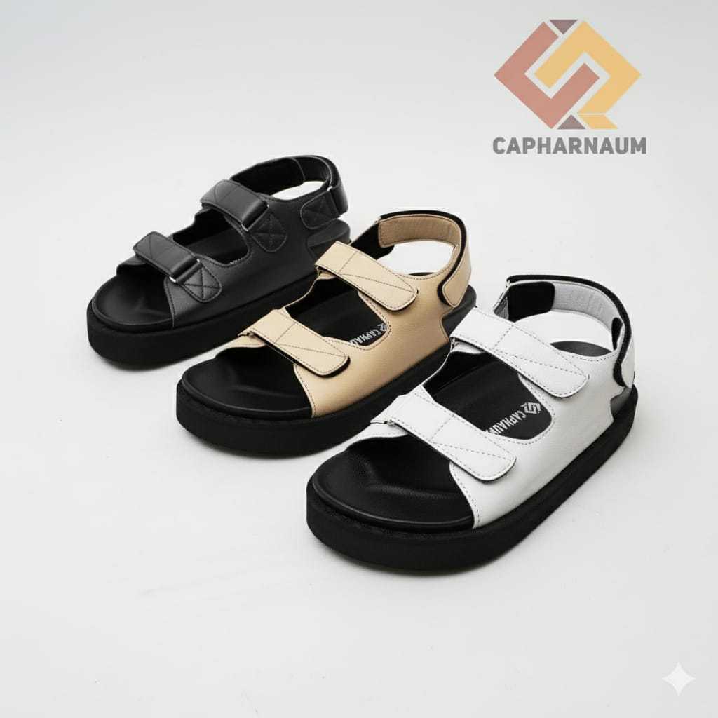 CAPHARNAUM [EMELIA 501] Sandal Platform Sandal Casual Sandal Wanita Tali Belakang