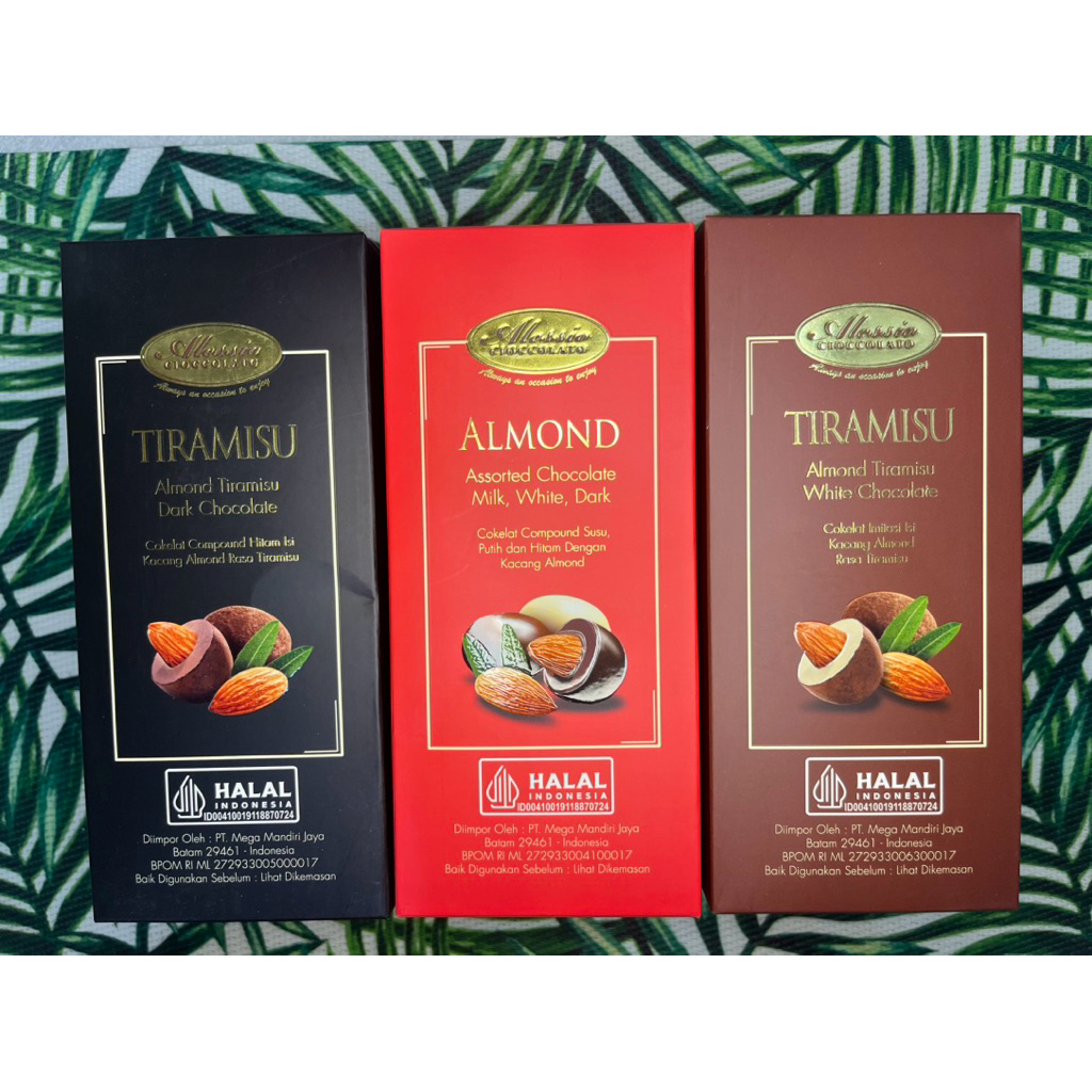 Coklat Alessio Almond Tiramisu Oleh oleh Malaysia