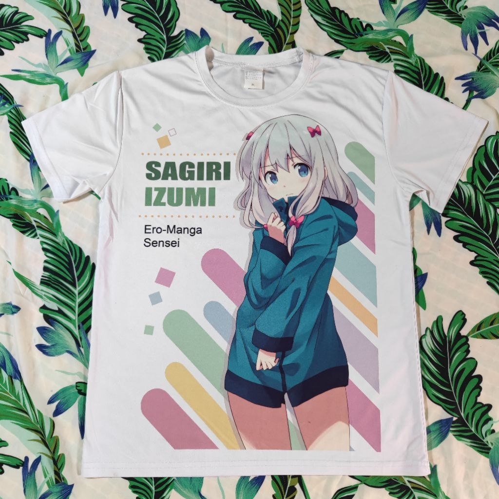kaos anime aop sagiri izumi eromanga sensei Jersey