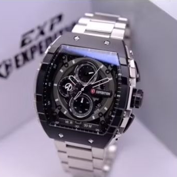EXPEDITION E6782M SILVER DASAR HITAM ABU original