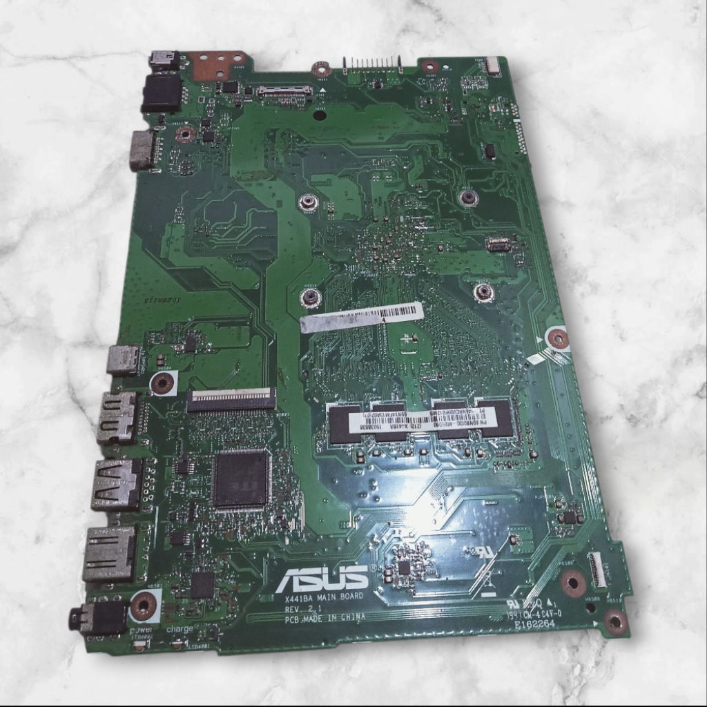 Motherboard Asus X441B AMD matot bahan servis