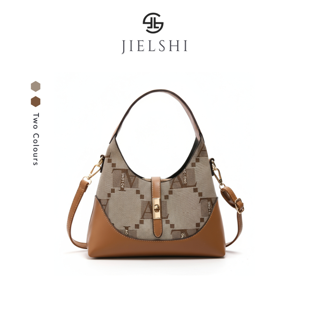 Jielshi Tas Selempang Wanita Niyama 8990 #SL.461 Slingbag Cewek Terbaru Bahan Kulit PU Leather