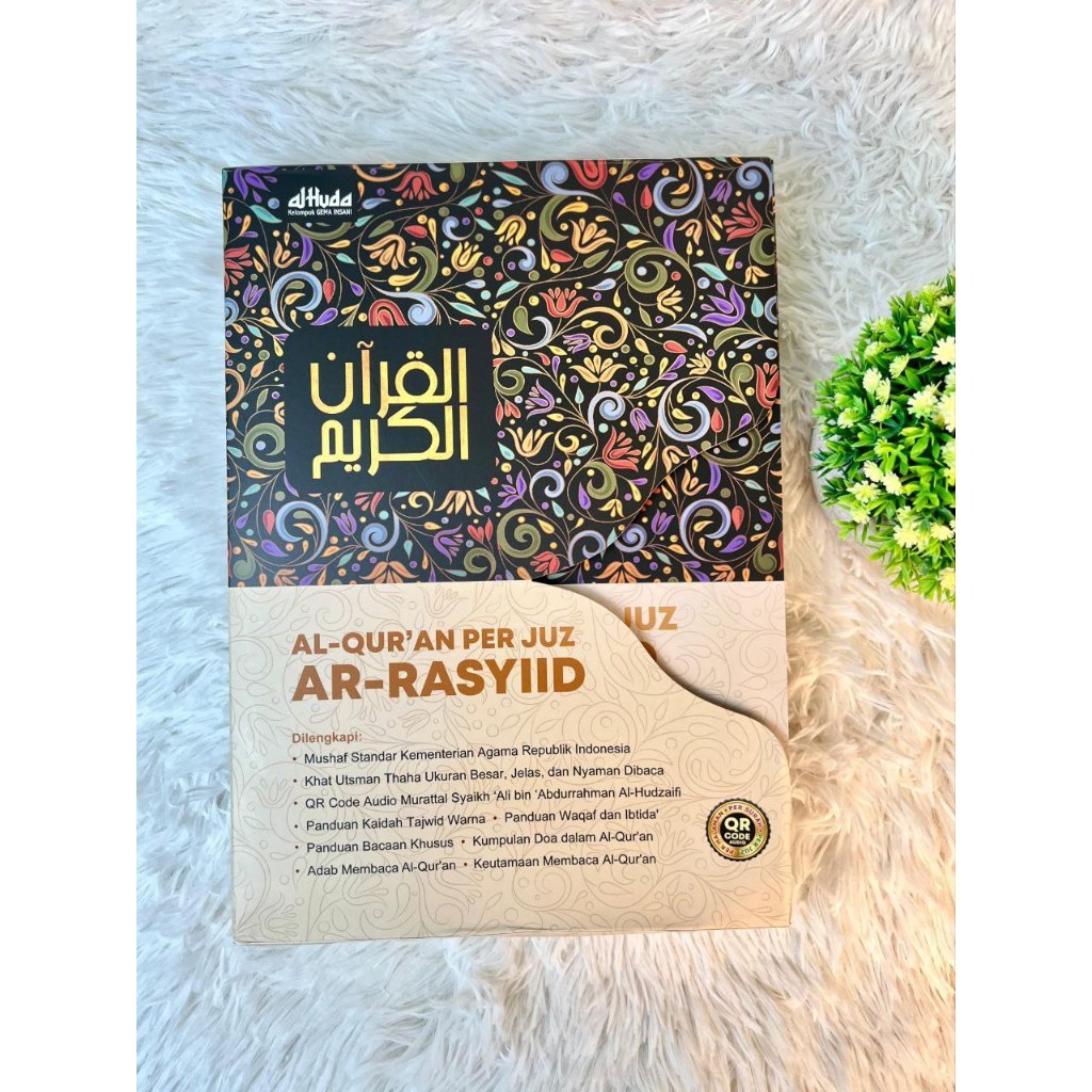 Ukuran besar Al-Rasyid Al-Qur'an Per Juz A4 Soft Cover
