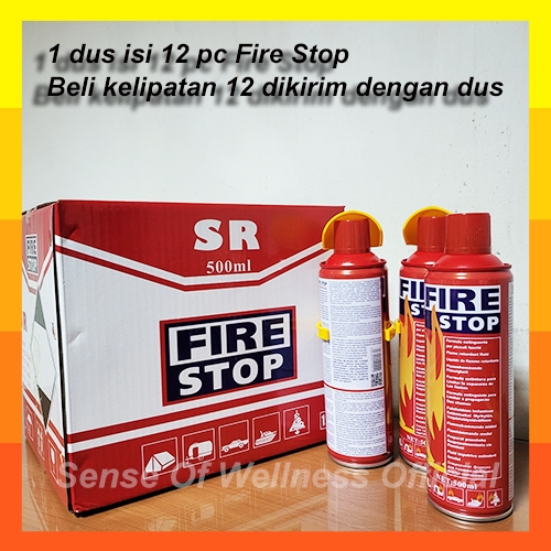 Bersama_Bumi Firestop Fire Stop Extinguisher Apar Mini Spray Racun Alat Pemadam Api Kebakaran Ringan