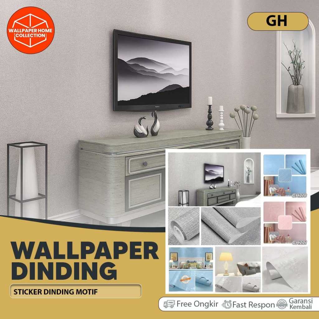 Paket 5 Roll Wallpaper Dinding Wallpaper Sticker Dinding Wallpaper Dinding Kamar Aesthetic