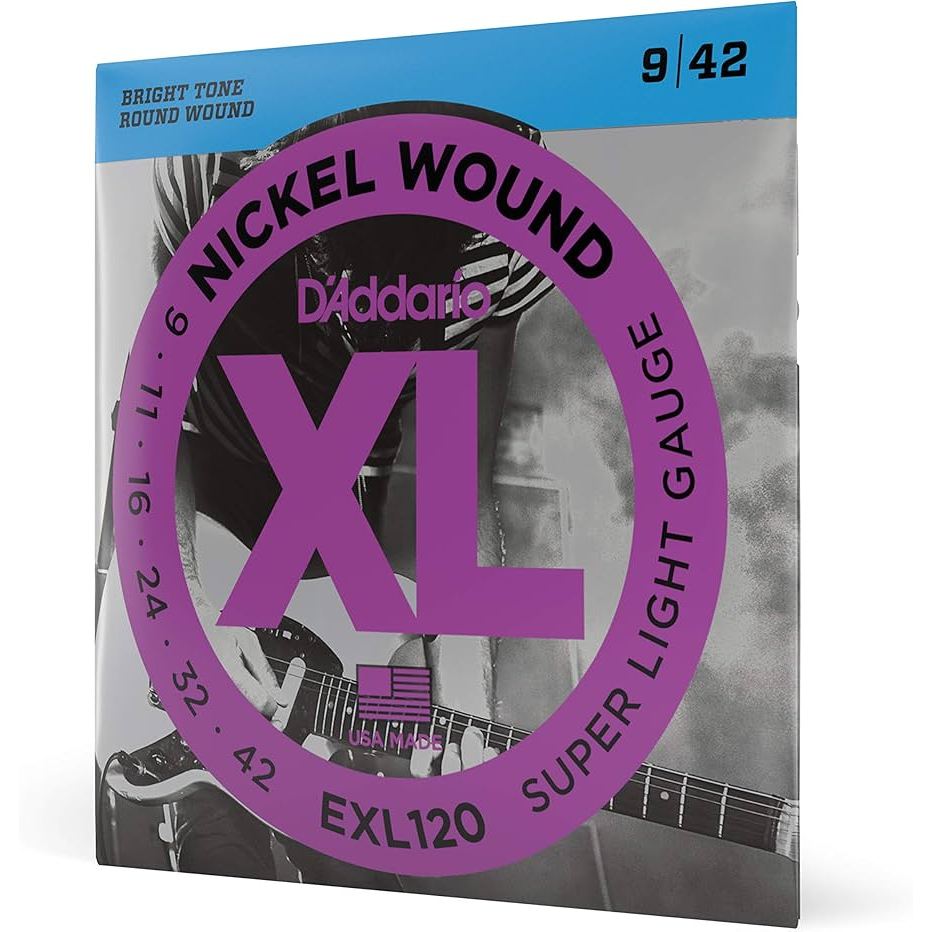 Senar Gitar elektrik d'addario daddario D'ADDARIO EXL120
