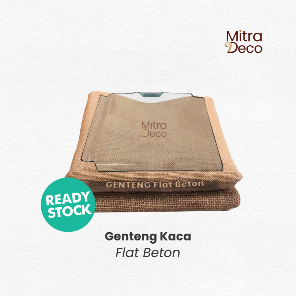 GENTENG KACA Flat Beton