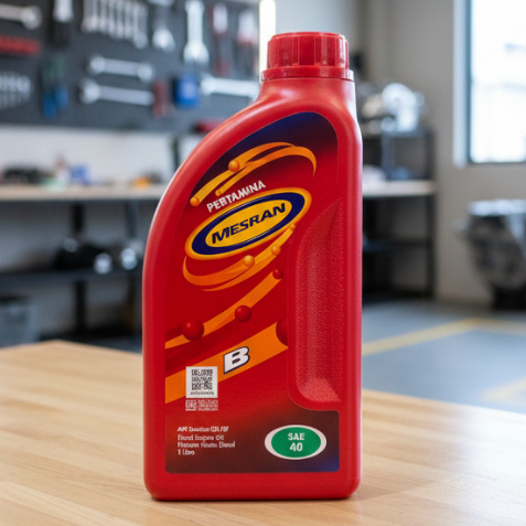 OLI PERTAMINA MESRAN B40 1L OLI MESIN MESRAN B 40 1 LITER