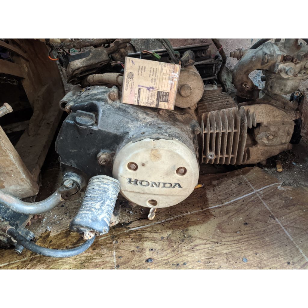 mesin Supra x 125 karbu nyala