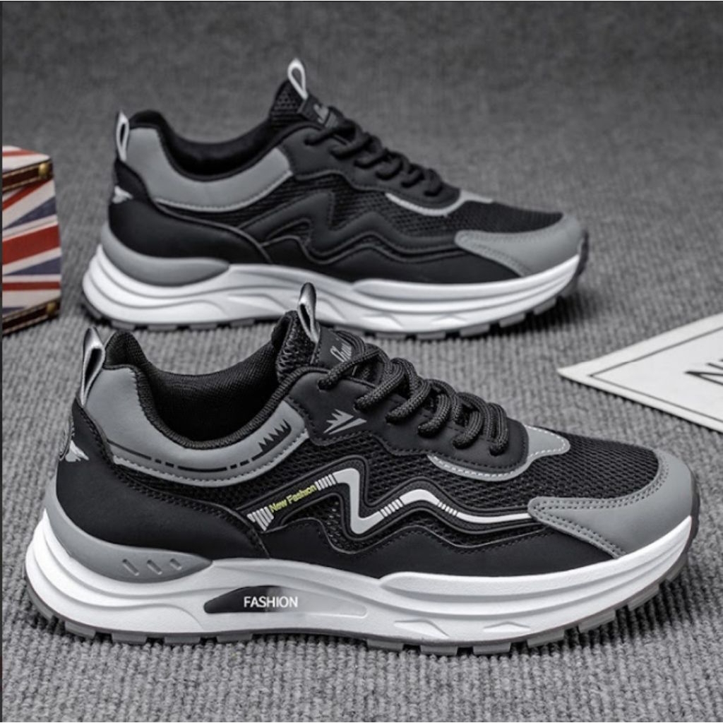 sepatu sneakers pria sprot casual sepatu sneakers olahraga Bosindo k56