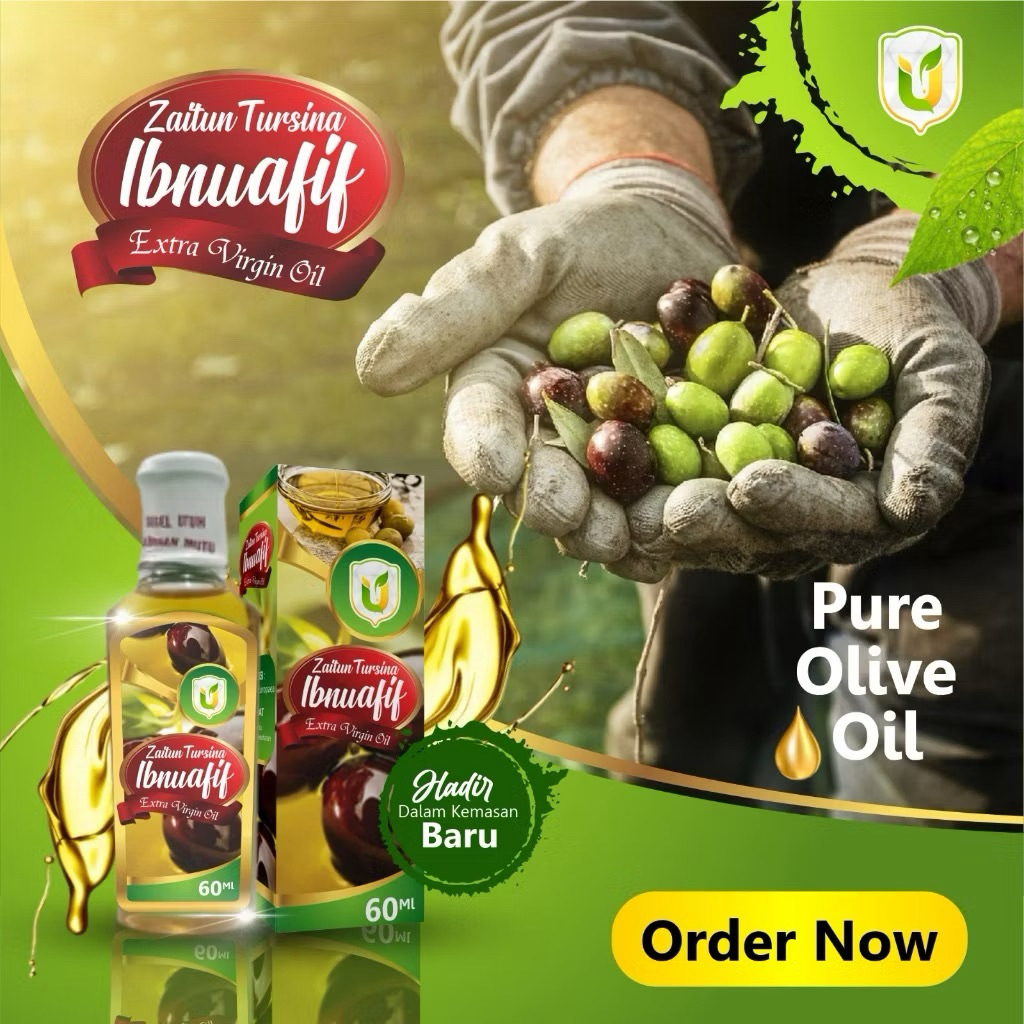 Minyak Zaitun Tursina Extra Virgin Oil 60ml