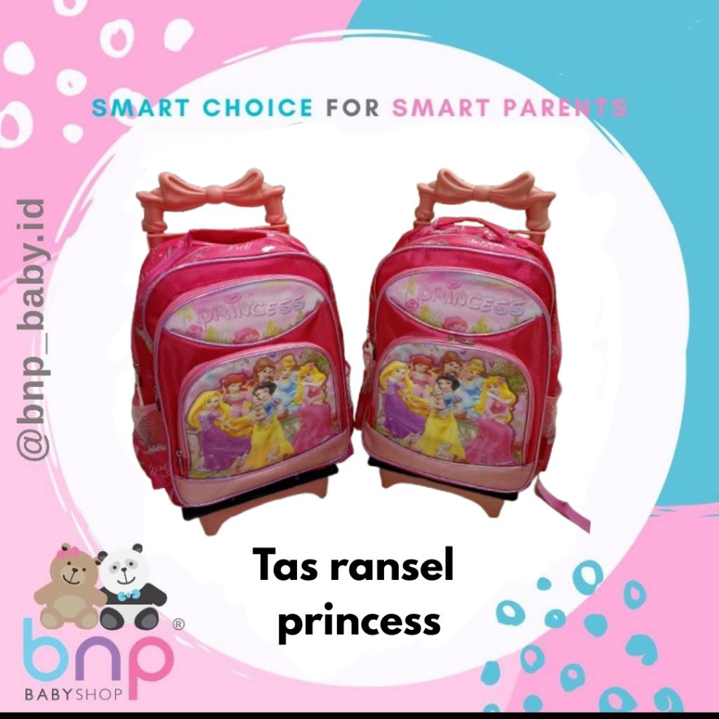 Tas Ransel Princess || Tas Anak Sekolah