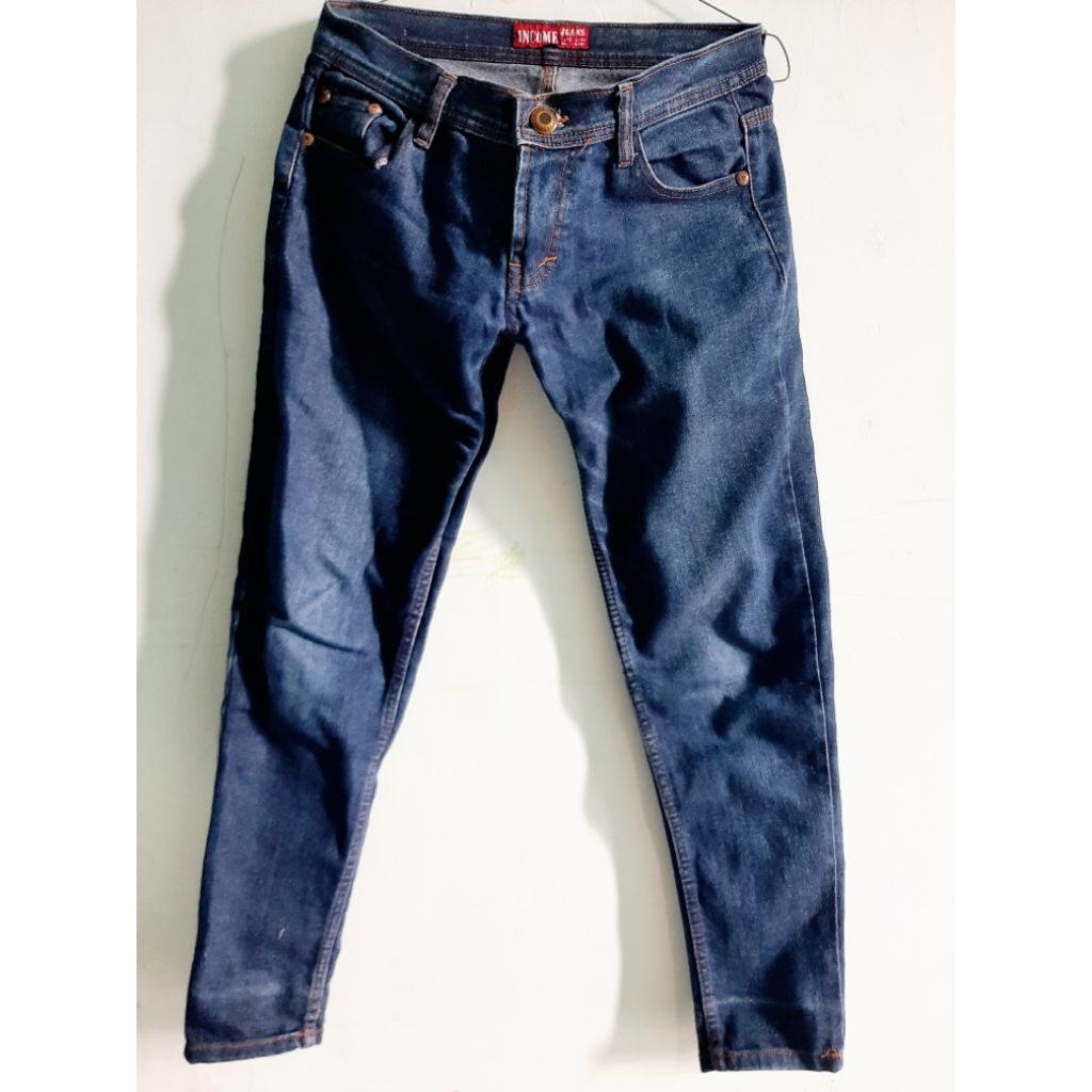 preloved celana jeans wanita Income jeans by Ria busana size 30 (baca deskripsi)