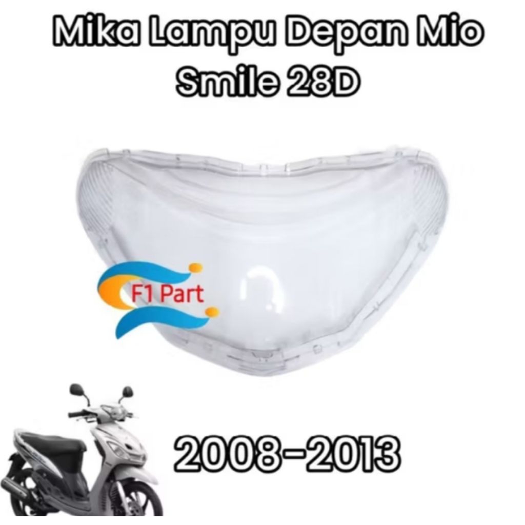 Mika Kaca Lampu Depan Mio Smile