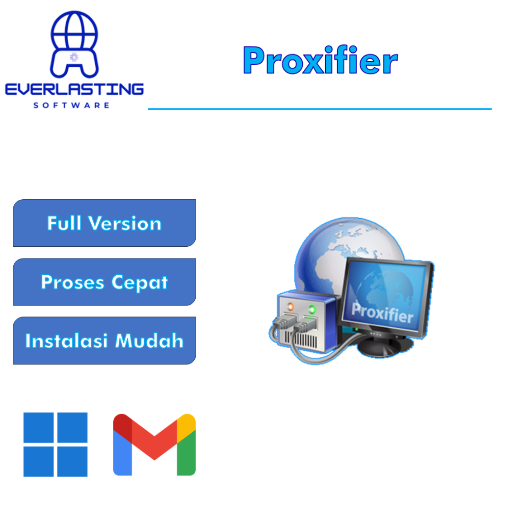 Proxifier Full Version Software Pengatur Jaringan Proxy Server di Windows Full Lisensi Lifetime