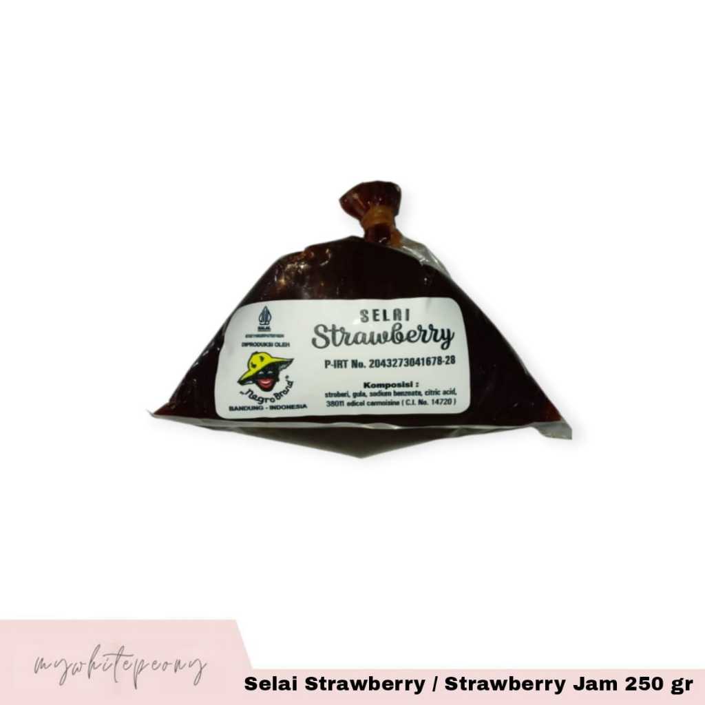 Selai strawberry / strawberry jam 250gr