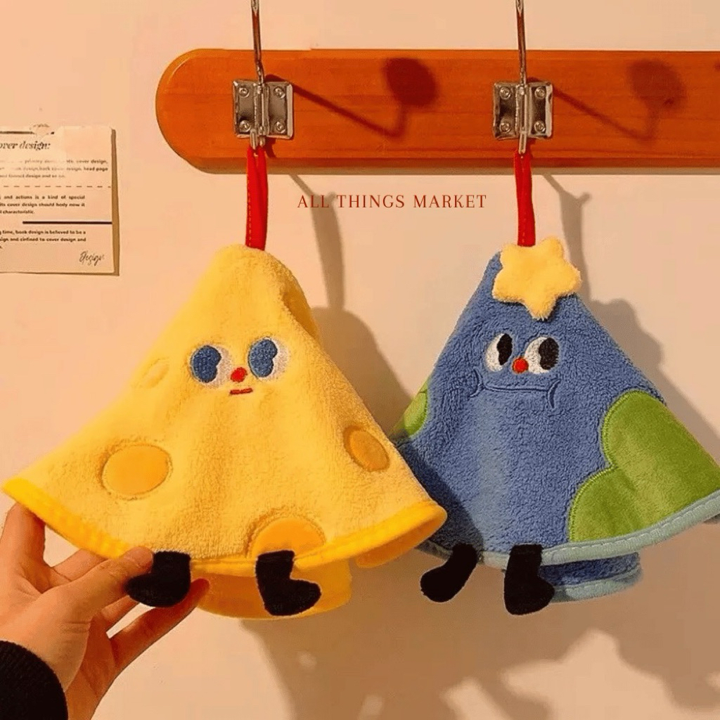 Lap Tangan / Lap Dapur / Hand Towel Lembut Gantungan Lucu