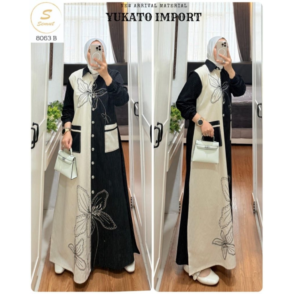 malika dress by syaina smut