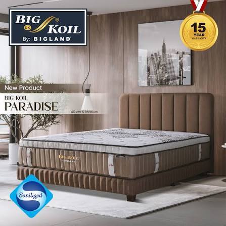 Big Koil Springbed PARADISE By Bigland (Foam Encasement) - Set