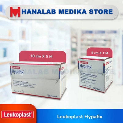 HYPAFIX Leukoplast ukuran 5x1 5x5 / plester hypafix