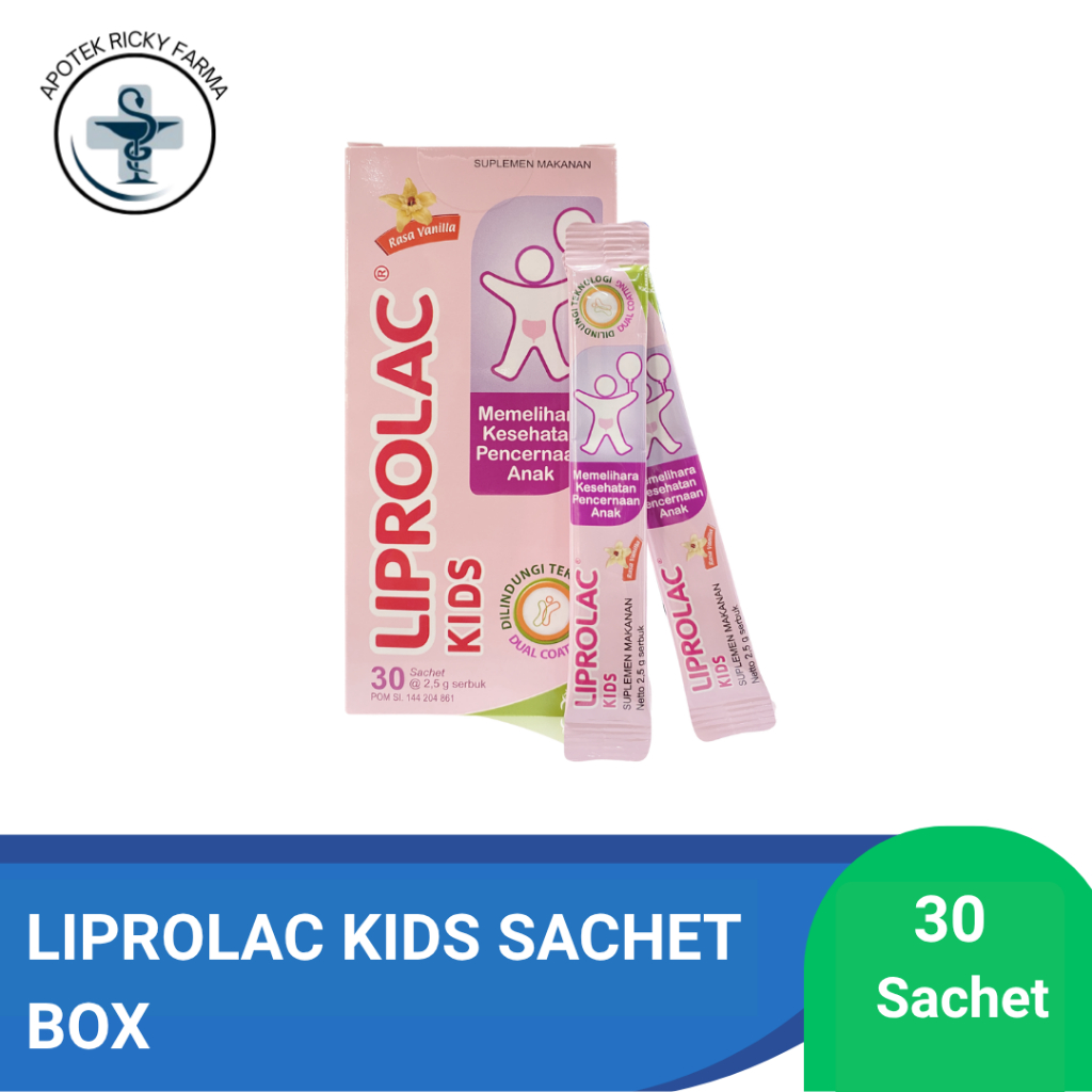 Liprolac - Suplemen Probiotik dan Prebiotik Anak / Probiotik Anak