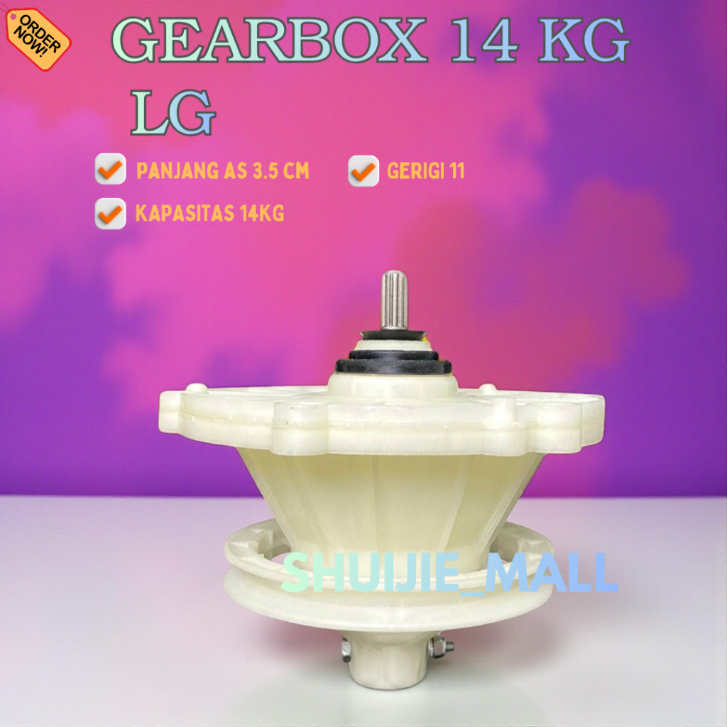 Gearbox LG As Gigi 11 3 CM Mesin Cuci / Gearbox mesin cuci Lg girbox mesin cuci LG gear box mesin cu