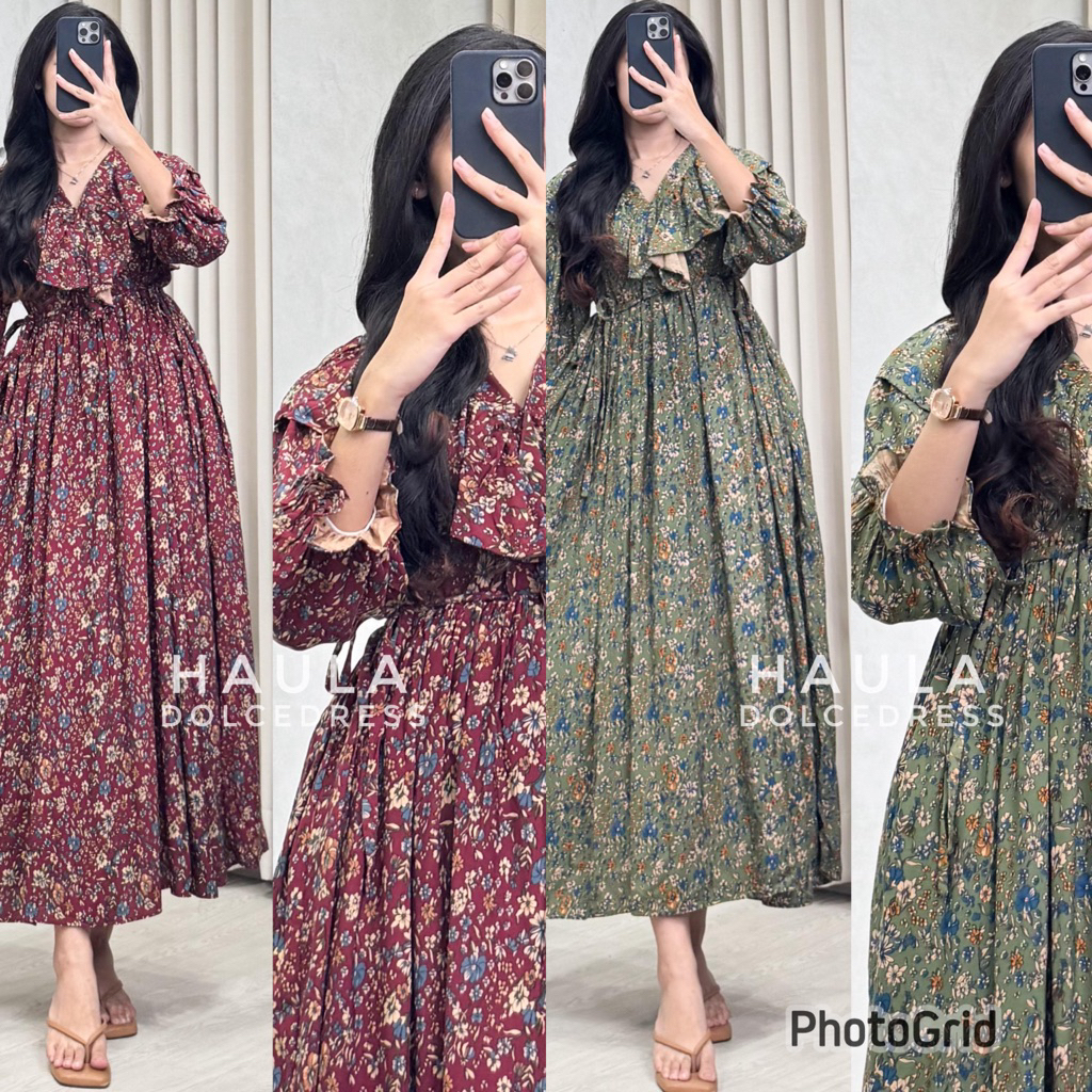 Daster rayon premium Dolce dress Haula