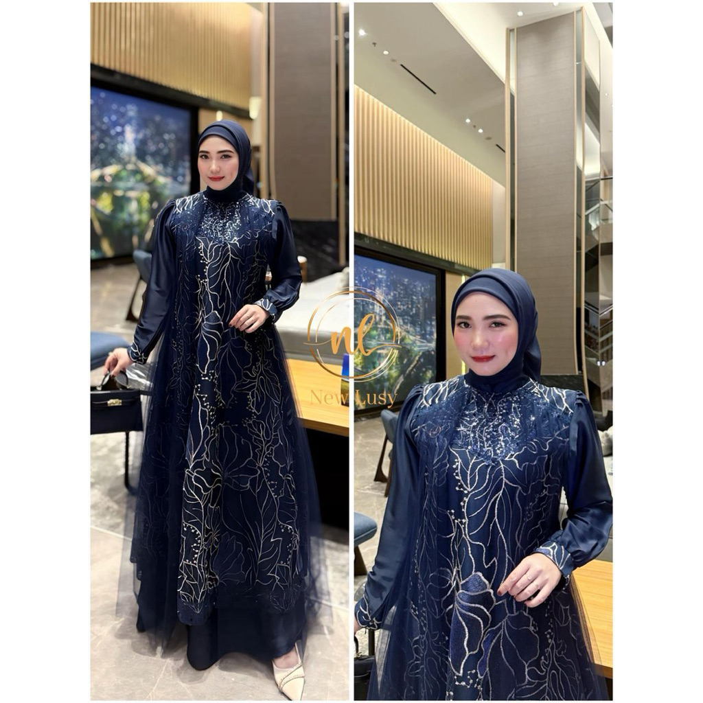 Gamis new lusy Viola dress / Viola dress new lussy / Gamis new lusy / new lusy viola dres